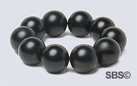 DC Magnet 8mm Round Black (10)