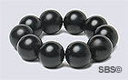 DC Magnet 8mm Round Black (10)
