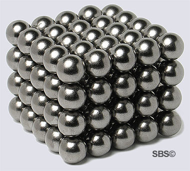 DC Magnet 8mm Round Hematite Color (100)