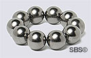 DC Magnet 8mm Round Hematite Color (10)