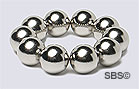 DC Magnet 8mm Round Silver (10)