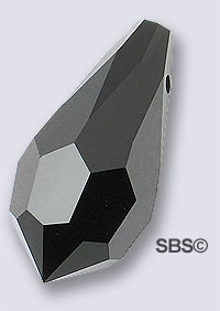 Preciosa 9x18 Teardrop - Jet