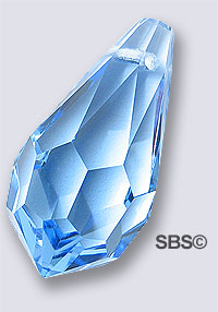 Preciosa 9x18 Teardrop - Light Sapphire