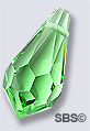 Preciosa 9x18 Teardrop - Peridot