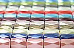 Faceted Magnetic Pearls