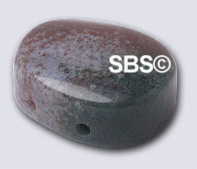 Fancy Jasper 12x15 Flat Oval 2-Hole (100)
