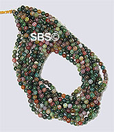 Fancy Jasper 6mm (round) 10 strands AA Grade