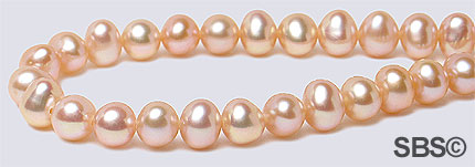 Fresh Water Pearl 4 to 4.5mm Potato - Pink