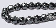 Hematite 6mm Hex Ball (non-magnetic)