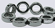 Magnetic Hematite 12mm Donut AAA Grade