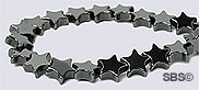 Magnetic Hematite 6mm Star AAA Grade
