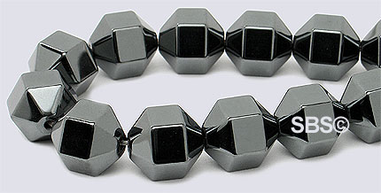 Hematite 8mm 18 Face (non-magnetic)