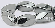 Magnetic Hematite 8x16 (4-sided) Swirl AAA Grade
