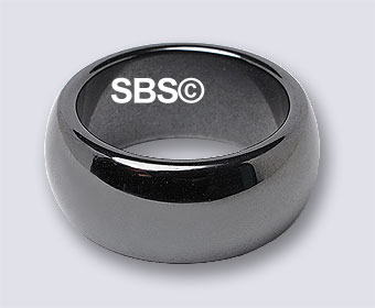 High Power Magnetic Hematite 10mm Ring (#8)