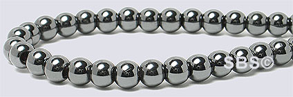 Magnetic Hematite 4mm (round) AAA Grade