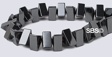 Magnetic Hematite 7x7 Triangle AAA Grade