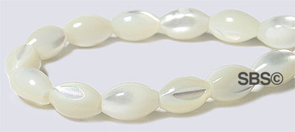 Mother of Pearl 5x8 Rice White