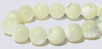 Mother of Pearl 8mm White