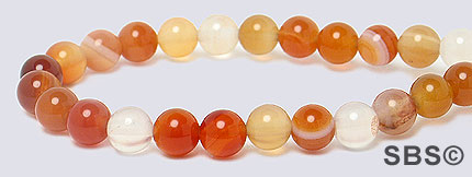 Natural Carnelian 4mm