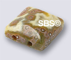 Ocean Jasper 10x10 2-Hole (50)