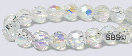 Oriental Crystal 6mm ROUND - Crystal AB