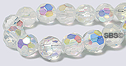 Oriental Crystal 8mm ROUND - Crystal AB