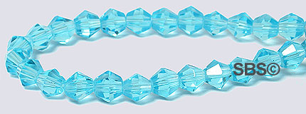 Oriental Crystal 4mm Bicone - Dark Aqua