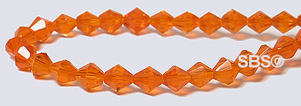 Oriental Crystal 4mm Bicone - Hyacinth