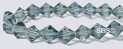 Oriental Crystal 6mm Bicone - Montana