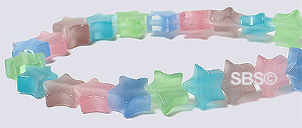 Cats Eye - Pastel 6mm Star