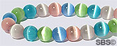 Cats Eye - Pastel 6mm