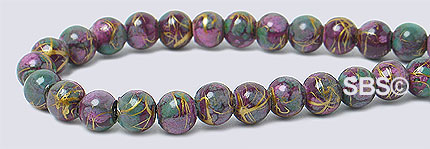 Picasso Magnetic Hematite 4mm Burgundy