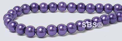 Pearl Magnetic Hematite 4mm-Dark Purple