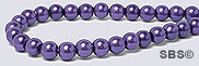 Pearl Magnetic Hematite 4mm-Dark Purple