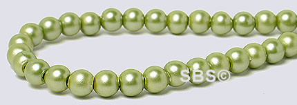 Pearl Magnetic Hematite 4mm-Olive