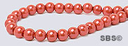Pearl Magnetic Hematite 4mm-Red