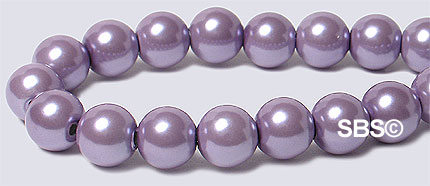 Pearl Magnetic Hematite 6mm-Medium Purple