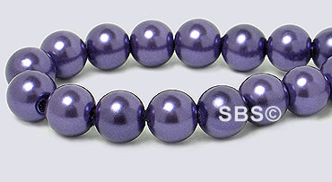 Pearl Magnetic Hematite 6mm-Dark Purple
