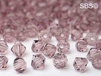 Preciosa 4mm Bicone - Amethyst  (72) count