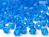 Preciosa 4mm Bicone - Capri (72) count