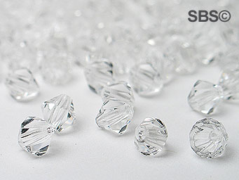 Preciosa 4mm Bicone - Crystal (72) count