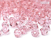Preciosa 4mm Bicone - French Rose  (72) count