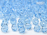 Preciosa 4mm Bicone - Lt. Sapphire  (72) count