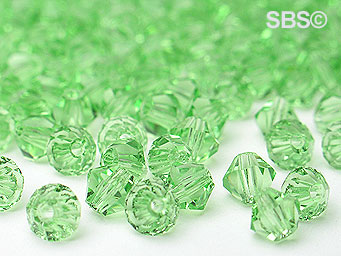 Preciosa 4mm Bicone - Peridot  (72) count
