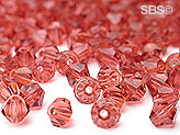 Preciosa 4mm Bicone - Rose (72) count