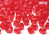 Preciosa 4mm Bicone - Ruby  (72) count