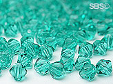 Preciosa 4mm Bicone - Zircon (72) count