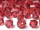 Preciosa 6mm Bicone - Rose (36) count