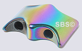 RAINBOW Magnetic Hematite 13x17 2-Hole Batwing (100)