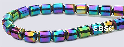 Rainbow Magnetic Hematite 4x4 Drum